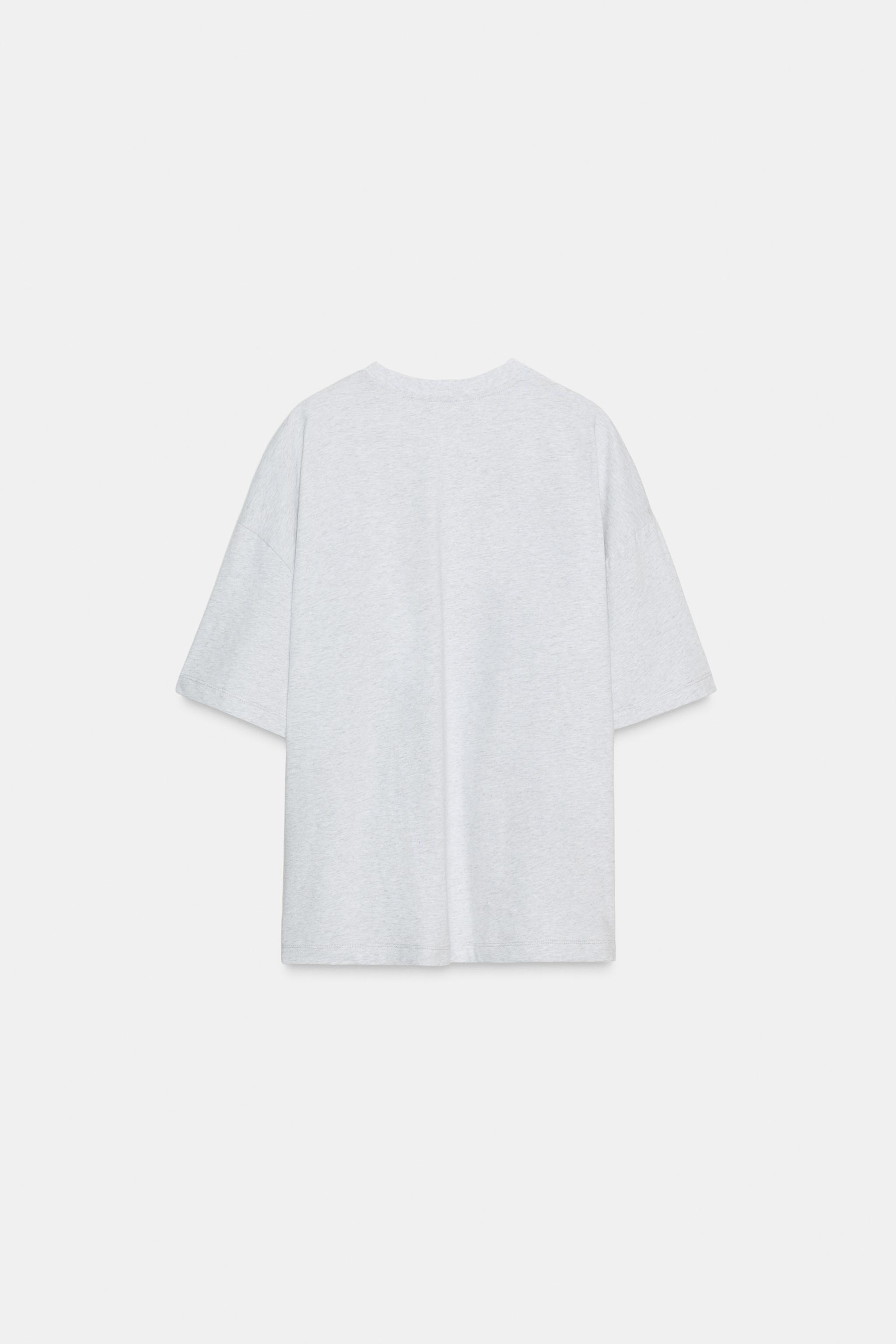 SHORT SLEEVE TEXT T-SHIRT